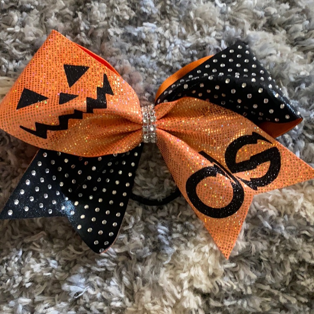 Halloween Cheer bow